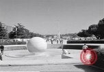 Image of monument to Benito Mussolini Rome Italy, 1960, second 36 stock footage video 65675074345