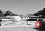 Image of monument to Benito Mussolini Rome Italy, 1960, second 37 stock footage video 65675074345