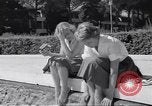Image of monument to Benito Mussolini Rome Italy, 1960, second 43 stock footage video 65675074345