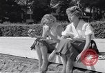 Image of monument to Benito Mussolini Rome Italy, 1960, second 45 stock footage video 65675074345
