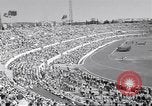Image of crowded stadium Rome Italy, 1960, second 20 stock footage video 65675074347