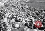 Image of crowded stadium Rome Italy, 1960, second 7 stock footage video 65675074348