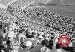 Image of crowded stadium Rome Italy, 1960, second 10 stock footage video 65675074348