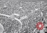 Image of crowded stadium Rome Italy, 1960, second 25 stock footage video 65675074348