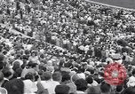 Image of crowded stadium Rome Italy, 1960, second 46 stock footage video 65675074348