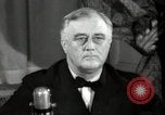 Image of Franklin Roosevelt Great Arsenal of Democracy speech Washington DC USA, 1940, second 5 stock footage video 65675074351