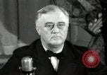 Image of Franklin Roosevelt Great Arsenal of Democracy speech Washington DC USA, 1940, second 7 stock footage video 65675074351
