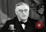 Image of Franklin Roosevelt Great Arsenal of Democracy speech Washington DC USA, 1940, second 8 stock footage video 65675074351