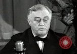 Image of Franklin Roosevelt Great Arsenal of Democracy speech Washington DC USA, 1940, second 35 stock footage video 65675074351