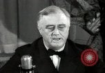 Image of Franklin Roosevelt Great Arsenal of Democracy speech Washington DC USA, 1940, second 43 stock footage video 65675074351