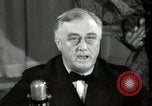Image of Franklin Roosevelt Great Arsenal of Democracy speech Washington DC USA, 1940, second 44 stock footage video 65675074351