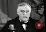 Image of Franklin Roosevelt Great Arsenal of Democracy speech Washington DC USA, 1940, second 45 stock footage video 65675074351