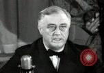Image of Franklin Roosevelt Great Arsenal of Democracy speech Washington DC USA, 1940, second 47 stock footage video 65675074351