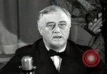 Image of Franklin Roosevelt Great Arsenal of Democracy speech Washington DC USA, 1940, second 48 stock footage video 65675074351