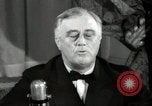 Image of Franklin Roosevelt Great Arsenal of Democracy speech Washington DC USA, 1940, second 50 stock footage video 65675074351