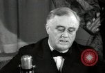 Image of Franklin Roosevelt Great Arsenal of Democracy speech Washington DC USA, 1940, second 55 stock footage video 65675074351