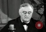 Image of Franklin Roosevelt Great Arsenal of Democracy speech Washington DC USA, 1940, second 59 stock footage video 65675074351