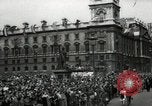 Image of Parliament Square London on Victory in Europe Day London England United Kingdom, 1945, second 3 stock footage video 65675074352
