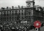 Image of Parliament Square London on Victory in Europe Day London England United Kingdom, 1945, second 5 stock footage video 65675074352