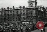 Image of Parliament Square London on Victory in Europe Day London England United Kingdom, 1945, second 6 stock footage video 65675074352