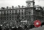 Image of Parliament Square London on Victory in Europe Day London England United Kingdom, 1945, second 11 stock footage video 65675074352