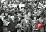 Image of Parliament Square London on Victory in Europe Day London England United Kingdom, 1945, second 14 stock footage video 65675074352