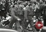 Image of Parliament Square London on Victory in Europe Day London England United Kingdom, 1945, second 24 stock footage video 65675074352