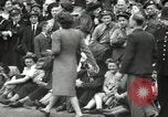 Image of Parliament Square London on Victory in Europe Day London England United Kingdom, 1945, second 29 stock footage video 65675074352