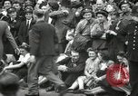 Image of Parliament Square London on Victory in Europe Day London England United Kingdom, 1945, second 30 stock footage video 65675074352