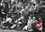 Image of Parliament Square London on Victory in Europe Day London England United Kingdom, 1945, second 33 stock footage video 65675074352