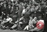 Image of Parliament Square London on Victory in Europe Day London England United Kingdom, 1945, second 40 stock footage video 65675074352