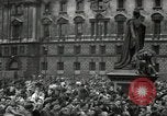 Image of Parliament Square London on Victory in Europe Day London England United Kingdom, 1945, second 51 stock footage video 65675074352
