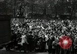 Image of Parliament Square London on Victory in Europe Day London England United Kingdom, 1945, second 53 stock footage video 65675074352