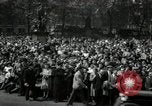 Image of Parliament Square London on Victory in Europe Day London England United Kingdom, 1945, second 54 stock footage video 65675074352