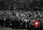 Image of Parliament Square London on Victory in Europe Day London England United Kingdom, 1945, second 58 stock footage video 65675074352
