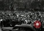 Image of Parliament Square London on Victory in Europe Day London England United Kingdom, 1945, second 59 stock footage video 65675074352