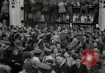 Image of Crowd listens to Churchill speech Parliament Square on V-E Day London England United Kingdom, 1945, second 53 stock footage video 65675074353