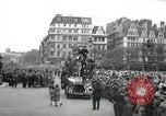 Image of English crowd celebrating V-E Day in Europe end of World War 2 London England United Kingdom, 1945, second 3 stock footage video 65675074354