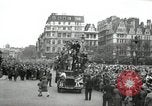 Image of English crowd celebrating V-E Day in Europe end of World War 2 London England United Kingdom, 1945, second 4 stock footage video 65675074354