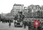 Image of English crowd celebrating V-E Day in Europe end of World War 2 London England United Kingdom, 1945, second 5 stock footage video 65675074354