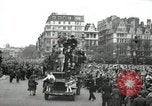 Image of English crowd celebrating V-E Day in Europe end of World War 2 London England United Kingdom, 1945, second 6 stock footage video 65675074354