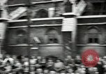 Image of English crowd celebrating V-E Day in Europe end of World War 2 London England United Kingdom, 1945, second 13 stock footage video 65675074354