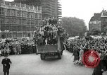 Image of English crowd celebrating V-E Day in Europe end of World War 2 London England United Kingdom, 1945, second 19 stock footage video 65675074354