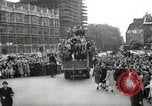 Image of English crowd celebrating V-E Day in Europe end of World War 2 London England United Kingdom, 1945, second 20 stock footage video 65675074354