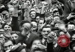 Image of English crowd celebrating V-E Day in Europe end of World War 2 London England United Kingdom, 1945, second 22 stock footage video 65675074354
