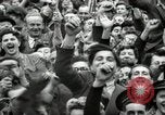 Image of English crowd celebrating V-E Day in Europe end of World War 2 London England United Kingdom, 1945, second 24 stock footage video 65675074354