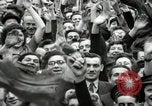 Image of English crowd celebrating V-E Day in Europe end of World War 2 London England United Kingdom, 1945, second 25 stock footage video 65675074354