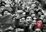 Image of English crowd celebrating V-E Day in Europe end of World War 2 London England United Kingdom, 1945, second 26 stock footage video 65675074354
