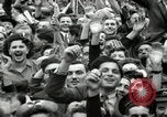 Image of English crowd celebrating V-E Day in Europe end of World War 2 London England United Kingdom, 1945, second 27 stock footage video 65675074354