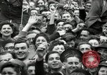 Image of English crowd celebrating V-E Day in Europe end of World War 2 London England United Kingdom, 1945, second 31 stock footage video 65675074354